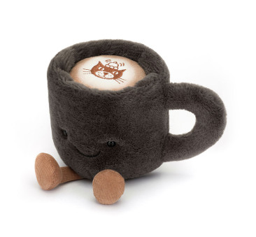 Zabawny Kubeczek Kawy - Maskotka Przytulanka 14 cm - JellyCat