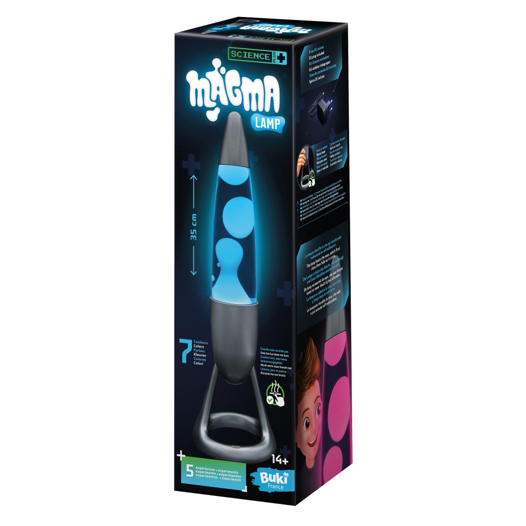 Bezpieczna Lampa Magmowa LED - 7 kolorów - BUKI