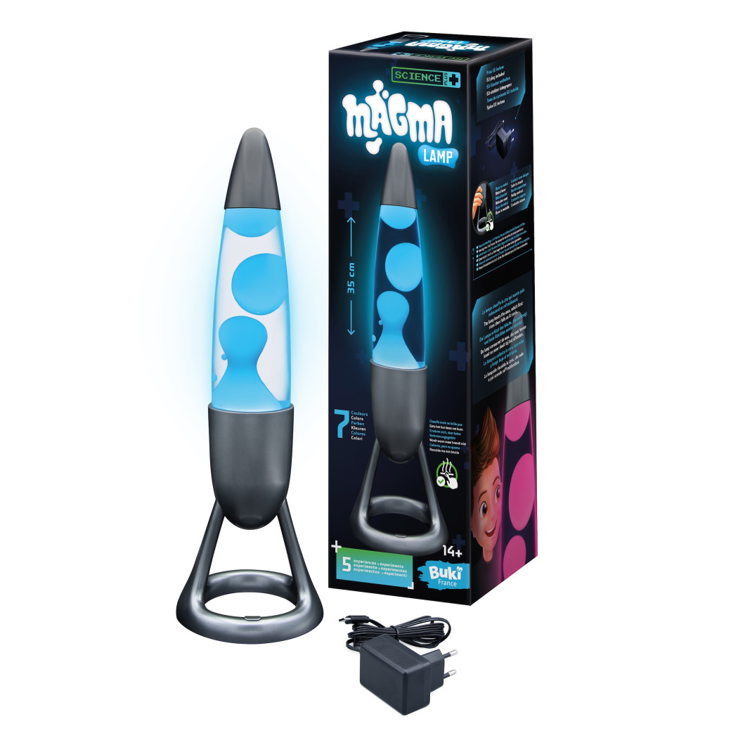 Bezpieczna Lampa Magmowa LED - 7 kolorów - BUKI