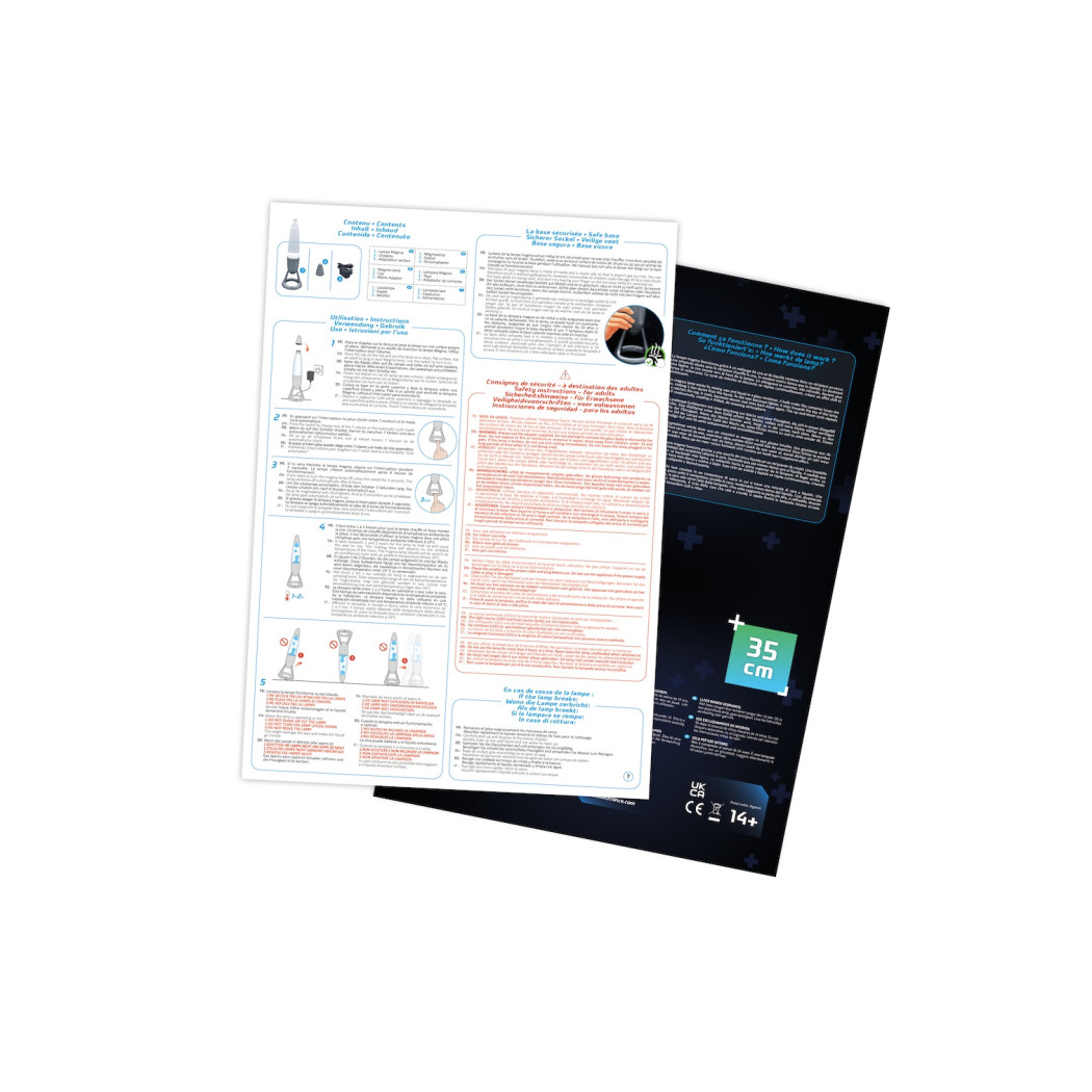 Bezpieczna Lampa Magmowa LED - 7 kolorów - BUKI