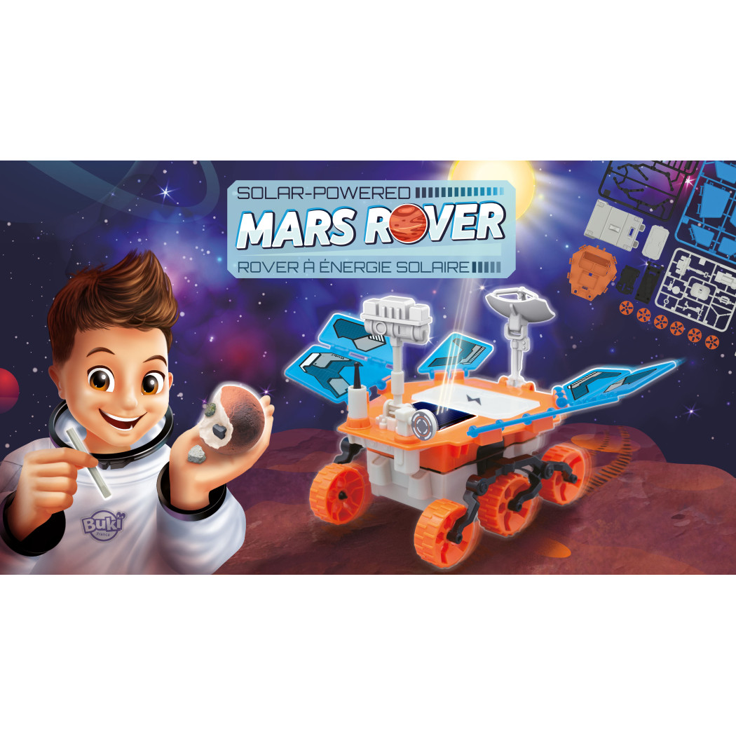 Łazik Marsjański Zasilany Energią Słoneczną - Mały Konstruktor DIY - BUKI