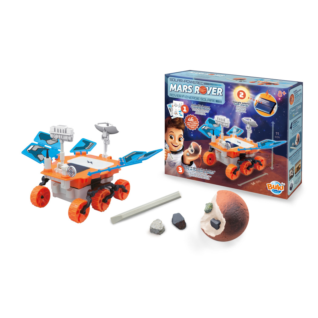 Łazik Marsjański Zasilany Energią Słoneczną - Mały Konstruktor DIY - BUKI
