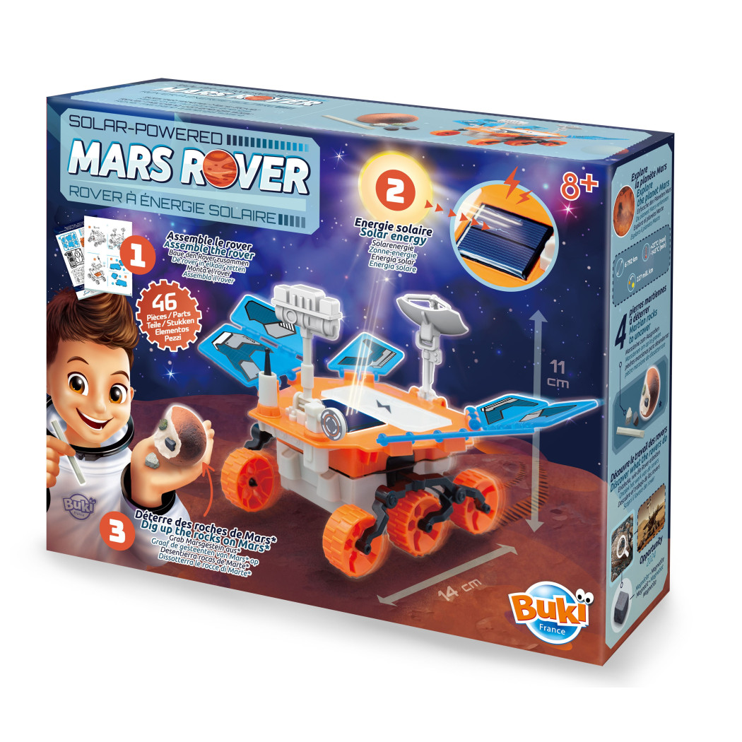Łazik Marsjański Zasilany Energią Słoneczną - Mały Konstruktor DIY - BUKI
