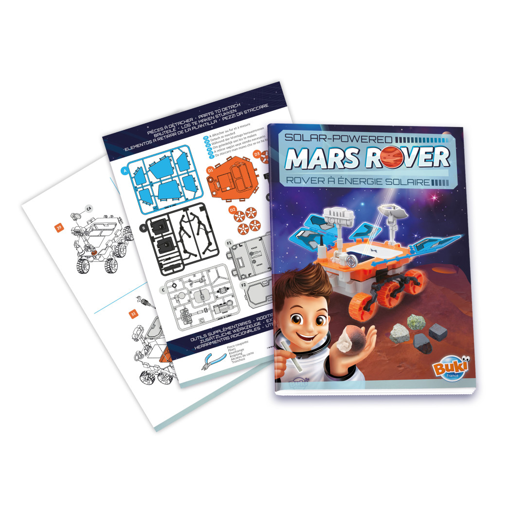 Łazik Marsjański Zasilany Energią Słoneczną - Mały Konstruktor DIY - BUKI