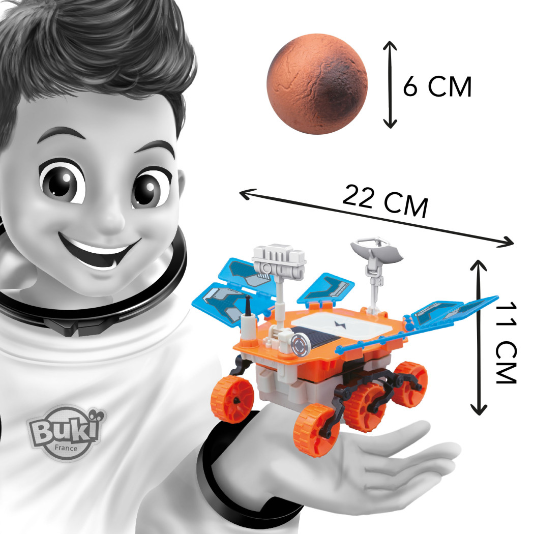 Łazik Marsjański Zasilany Energią Słoneczną - Mały Konstruktor DIY - BUKI