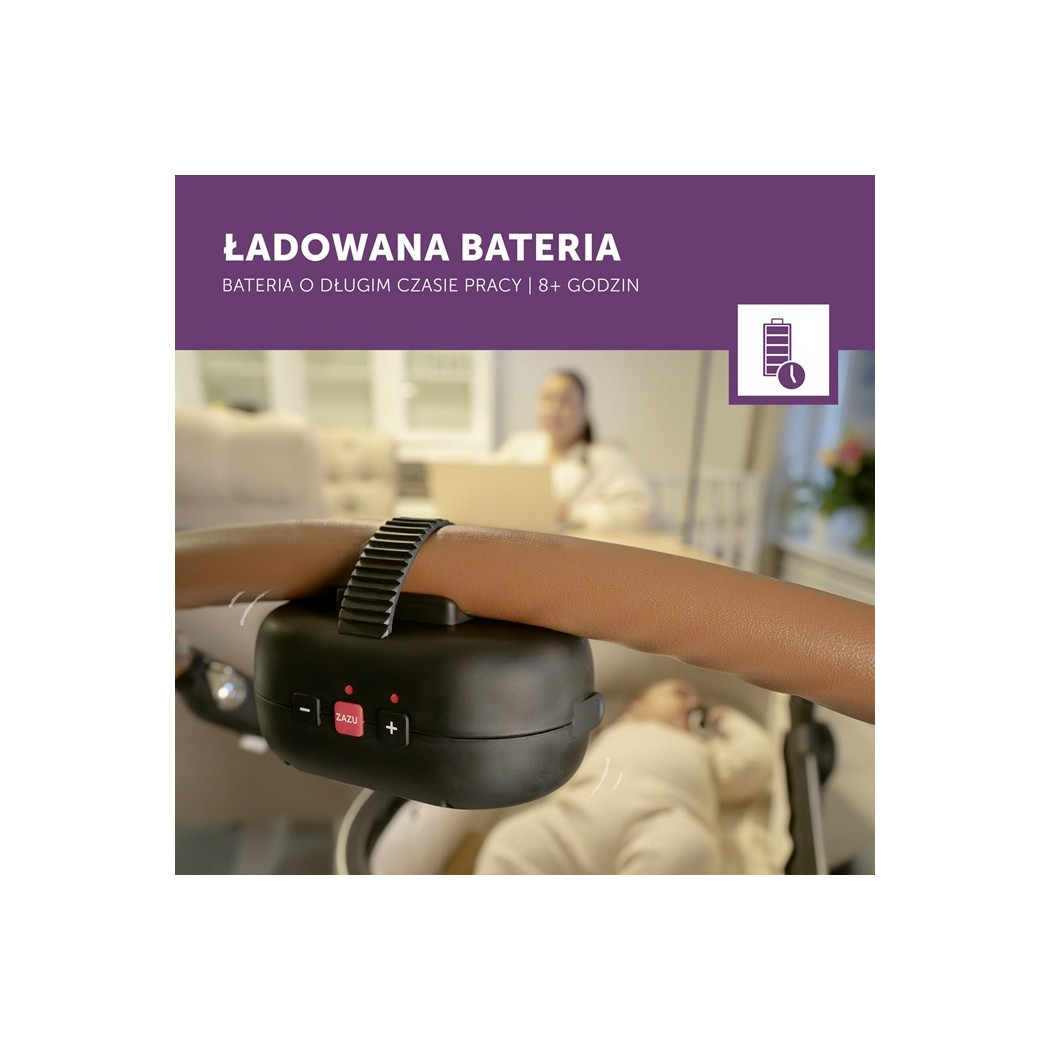 Bujak do Wózka - kolor Czarny - Robby Black - Zazu