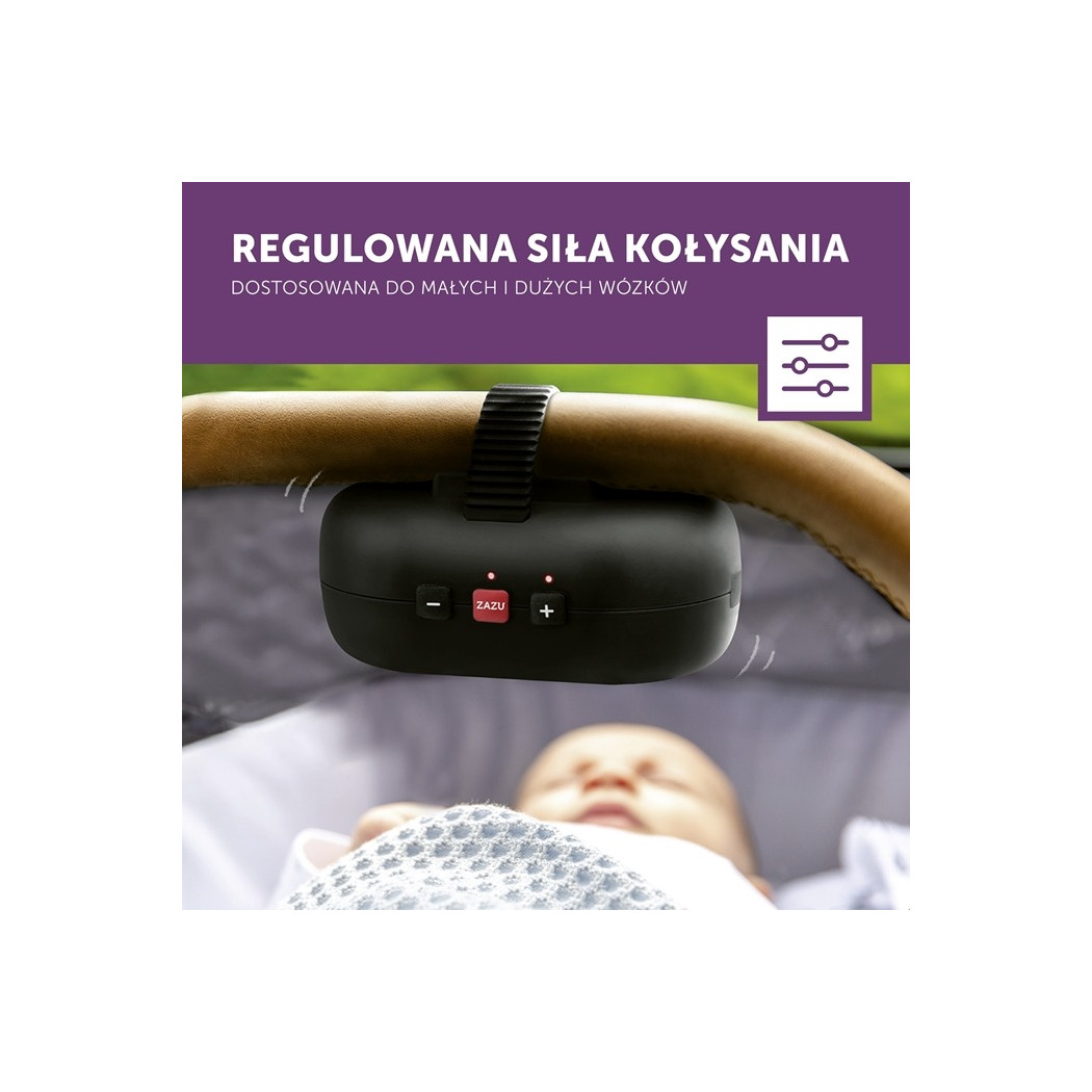 Bujak do Wózka - kolor Czarny - Robby Black - Zazu