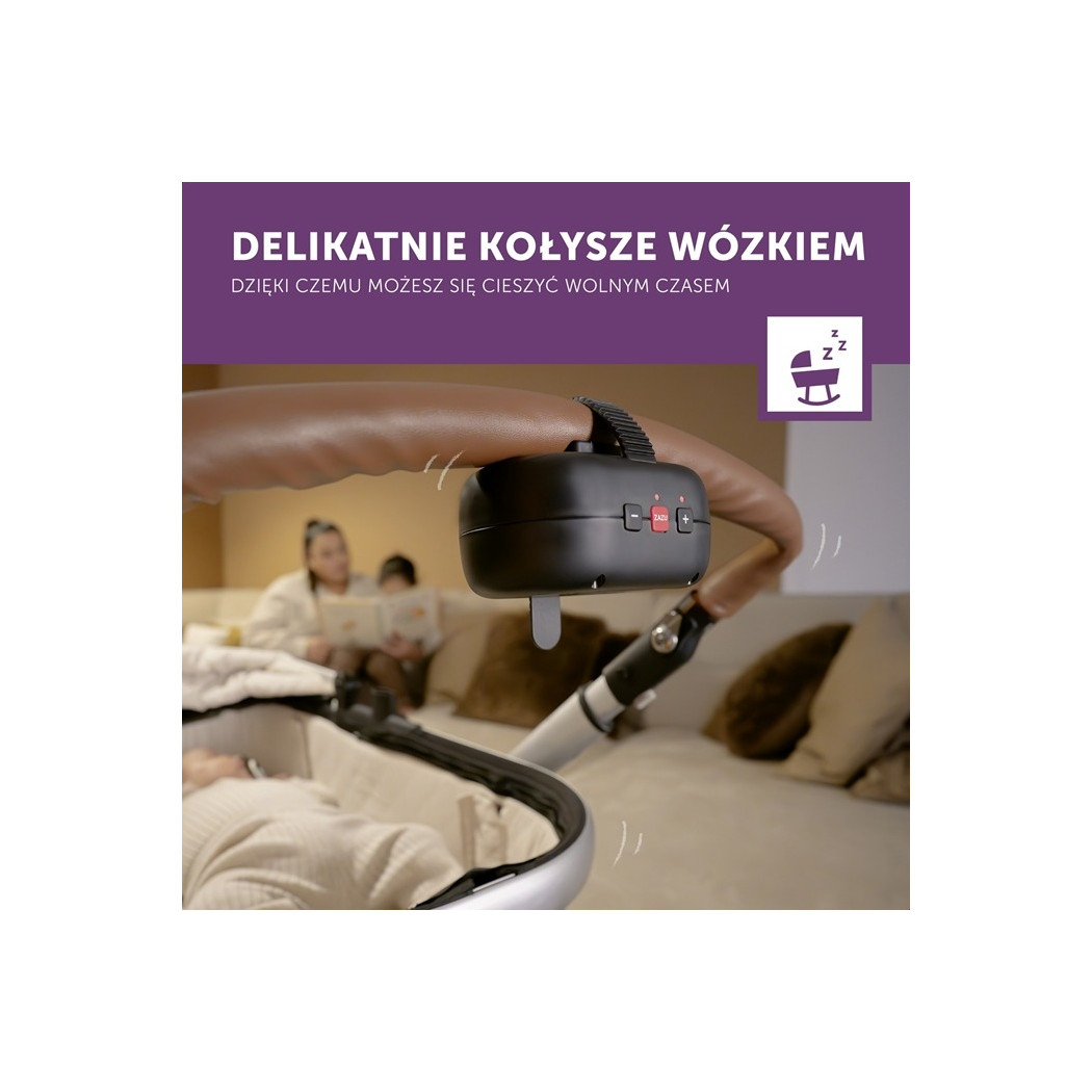 Bujak do Wózka - kolor Czarny - Robby Black - Zazu