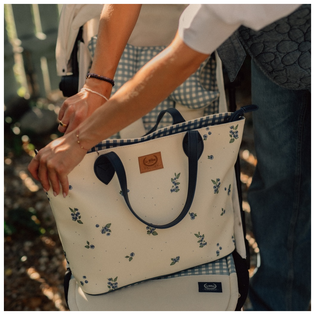 Torba Dla Mamy Duża roz. L - Country Berry - Premium - La Millou Feeria