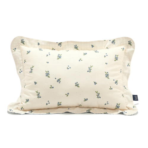 Country Berry - Bawełniana Poduszka do Spania XL z Falbaną - 50x70 cm - La Millou