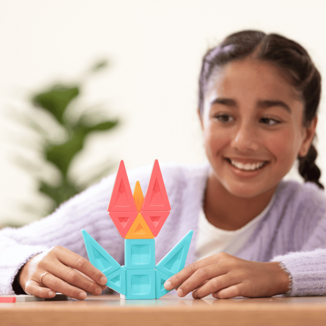 Zestaw Konstruktorski PRO - Zaawansowane Klocki Magnetyczne - 70 Elementów - Connetix PRO