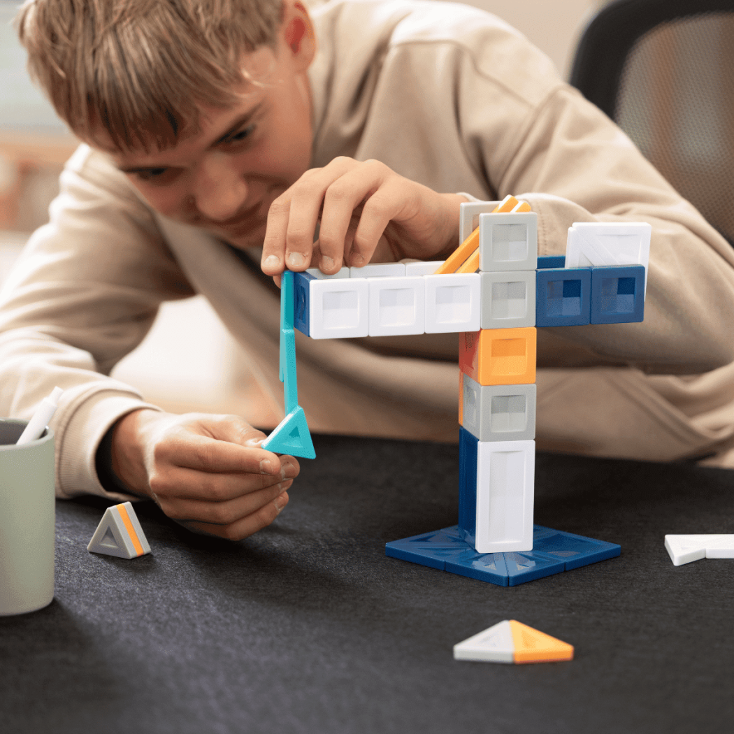 Zestaw Konstruktorski PRO - Zaawansowane Klocki Magnetyczne - 70 Elementów - Connetix PRO