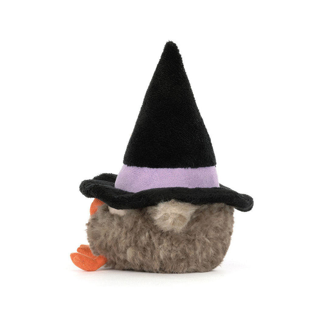 WYPRZEDAŻ Heccaty Hootnightly - Sowa Czarodziejka w Kapeluszu 17 cm - Maskotka Przytulanka - JellyCat