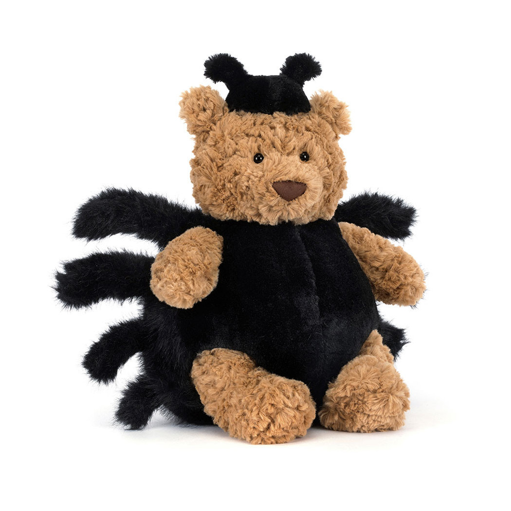Miś Bartłomiej w Stroju Pająka 26 cm - Pluszak Halloween - Maskotka Przytulanka - JellyCat