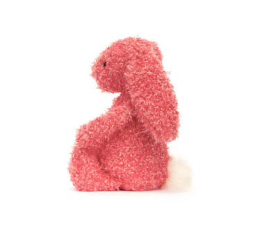 Różowy Królik 31 cm - Długowłosy Holly - Maskotka Przytulanka - JellyCat