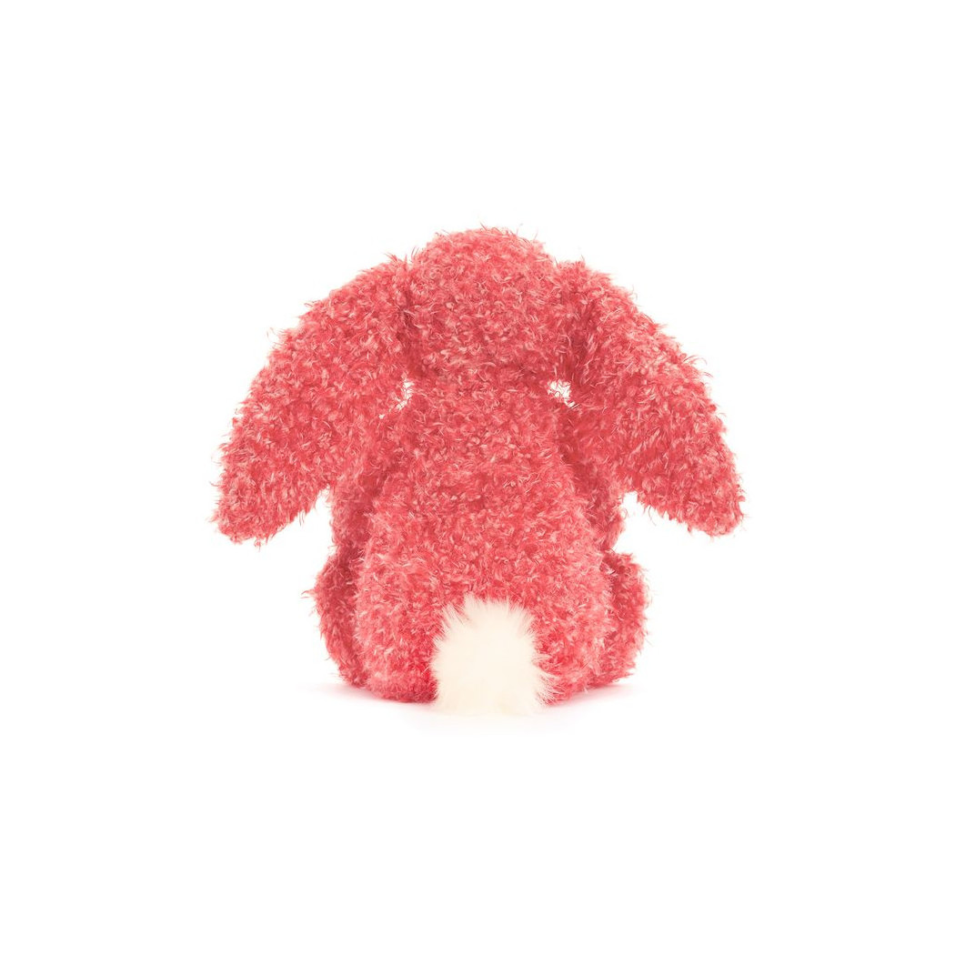 Różowy Królik 31 cm - Długowłosy Holly - Maskotka Przytulanka - JellyCat