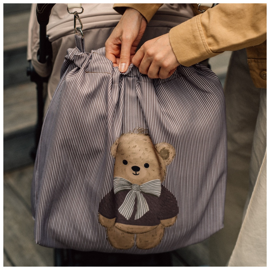 Baby Bear - Shopper Bag z Kieszonką - Torba na zakupy - La Millou