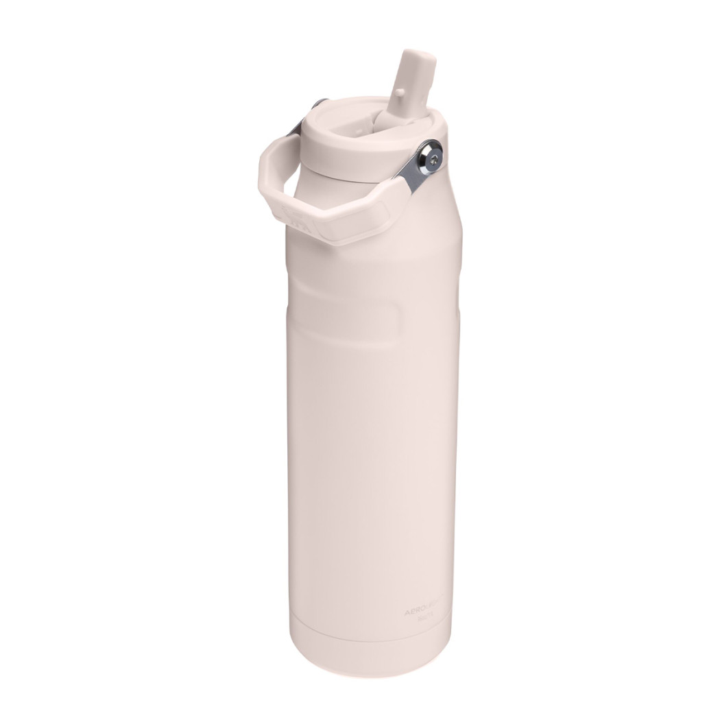 Rose Quartz 1.06L - IceFlow Bottle Flip Straw 2.0 - Butelka Termiczna z Ustnikiem - Stanley