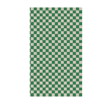Zielona Krata - Gruby Papier Do Pakowania Prezentów - 10 metrów x 55 cm - Maileg