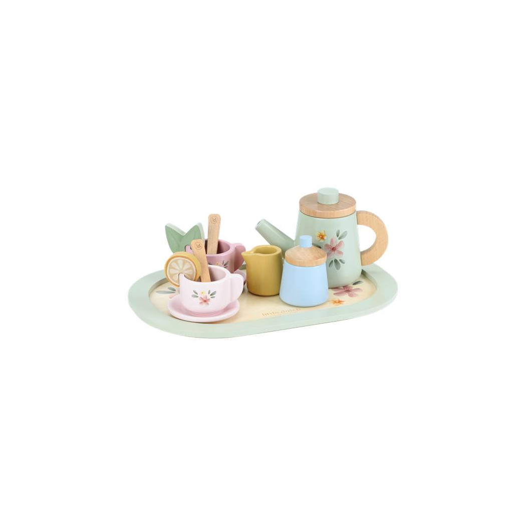 Drewniany Zestaw do Herbaty - Little Dutch - Tea Set