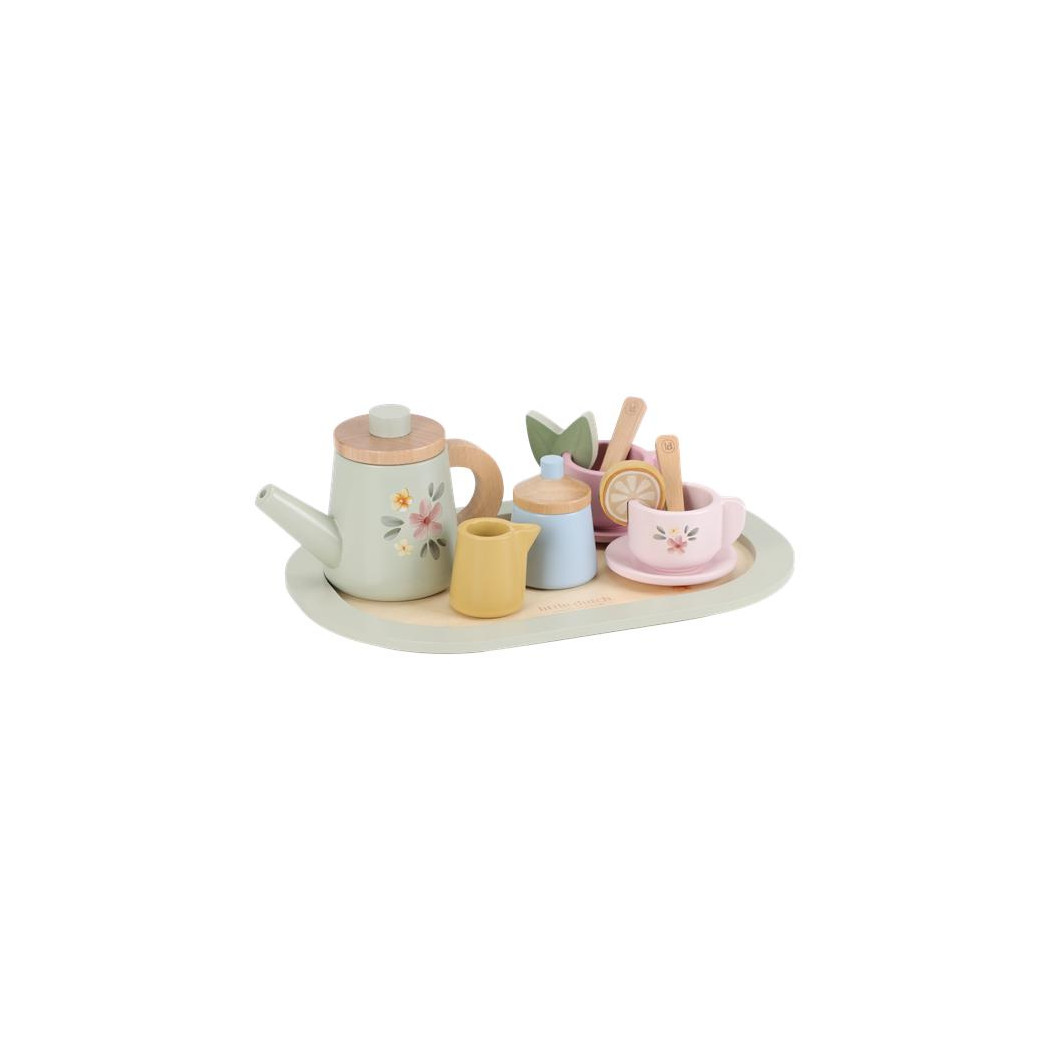 Drewniany Zestaw do Herbaty - Little Dutch - Tea Set