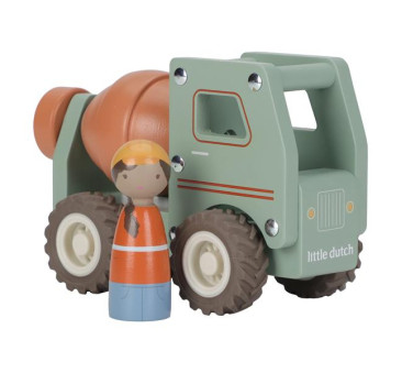 Betoniarka - Drewniane Auto Betoniarka z...