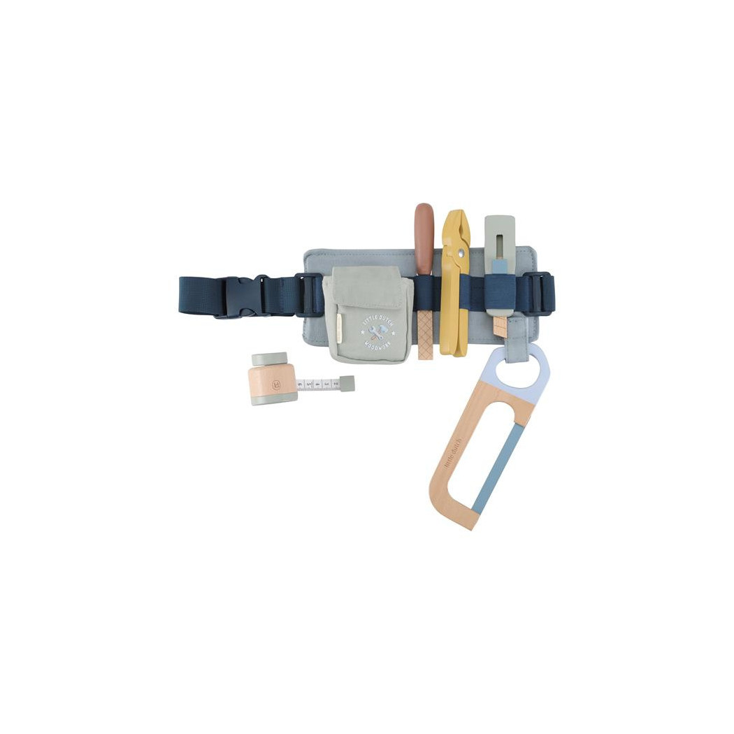 Pas Majsterkowicza - Zestaw z Drewnianymi Narzędziami - Little Dutch