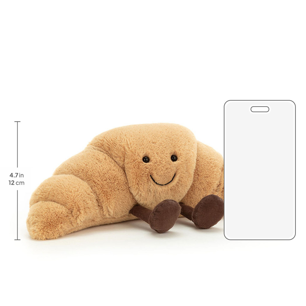 Wesoły Croissant 33 cm - Maskotka Przytulanka - JellyCat