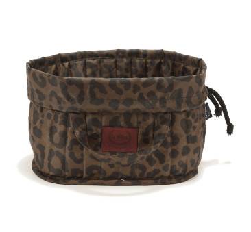 WYPRZEDAŻ Leopard Choco by Magdalena Lamparska - Pikowany Organizer - La Millou