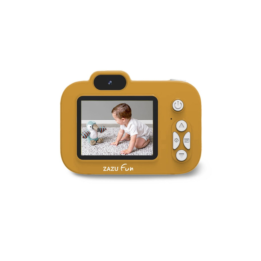 Żółty Aparat Cyfrowy dla Dzieci - Zazu Fun