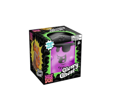 Fluorescencyjny Duszek w Przebraniu - Świecący Gniotek na Halloween - Needoh