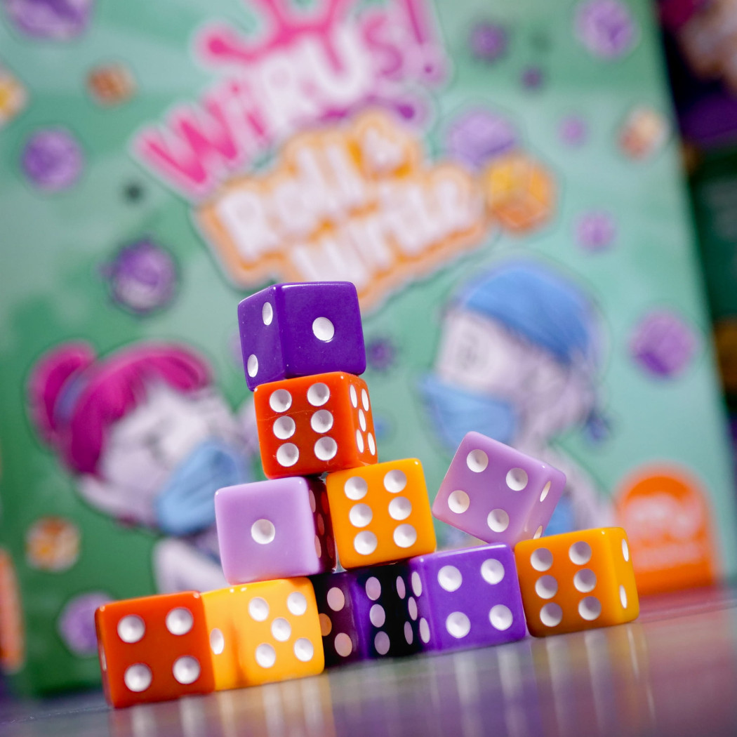 WIRUS! Roll & Write - Taktyczna Gra Kościana - Muduko