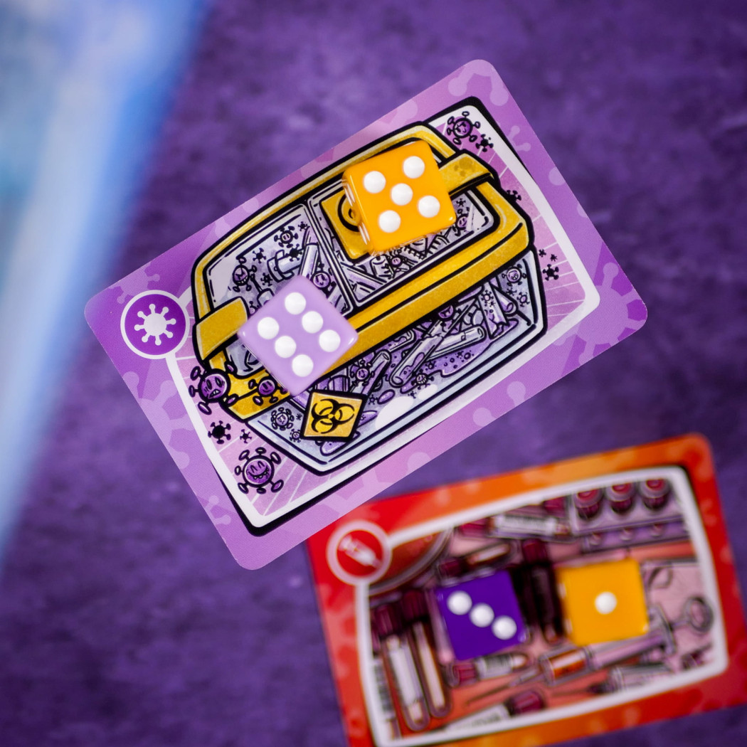 WIRUS! Roll & Write - Taktyczna Gra Kościana - Muduko