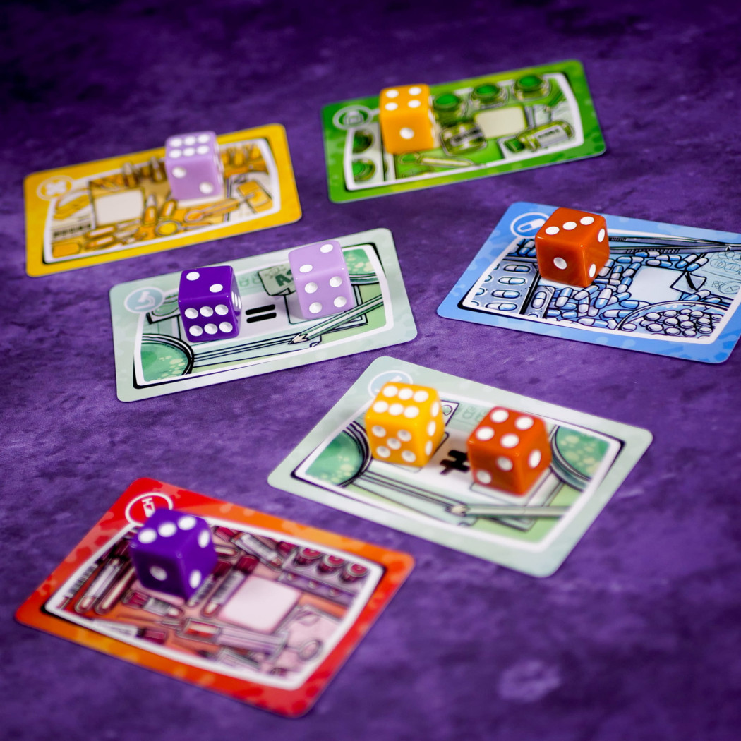 WIRUS! Roll & Write - Taktyczna Gra Kościana - Muduko