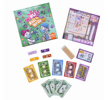 WIRUS! Roll & Write - Taktyczna Gra Kościana - Muduko