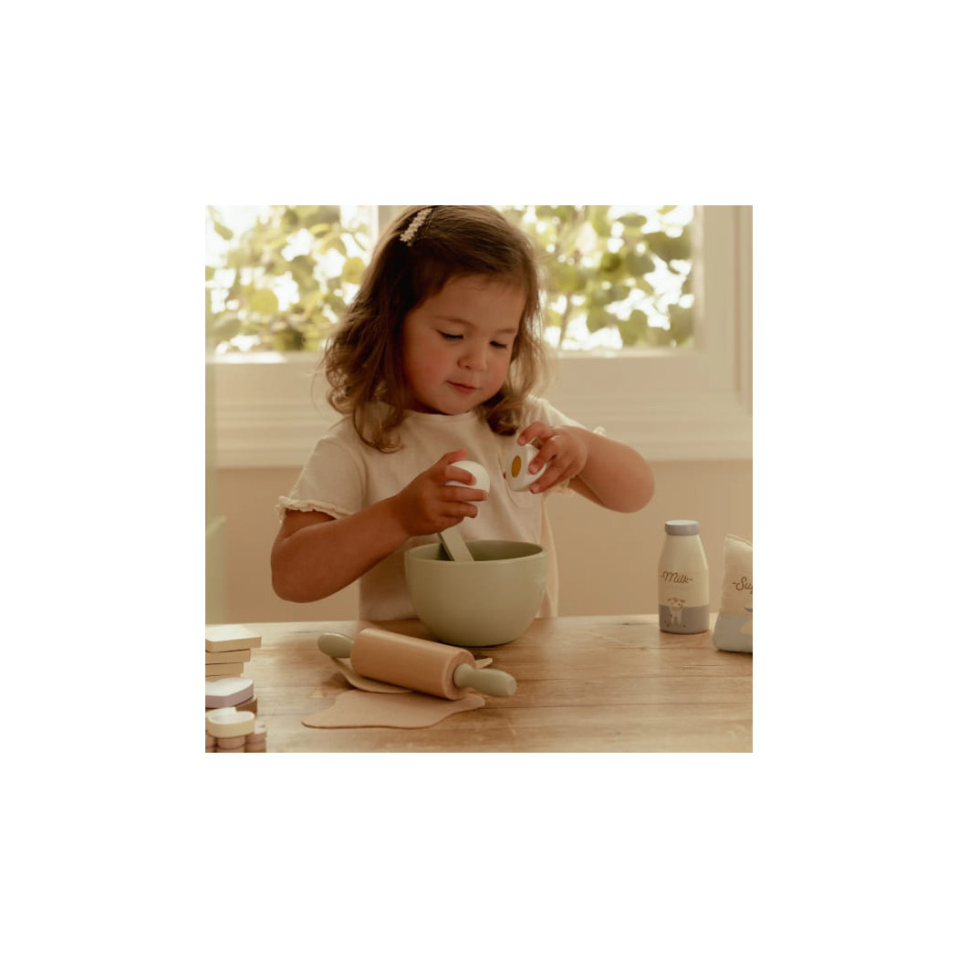 Domowa Piekarnia - Drewniany Zestaw do Pieczenia - Little Dutch