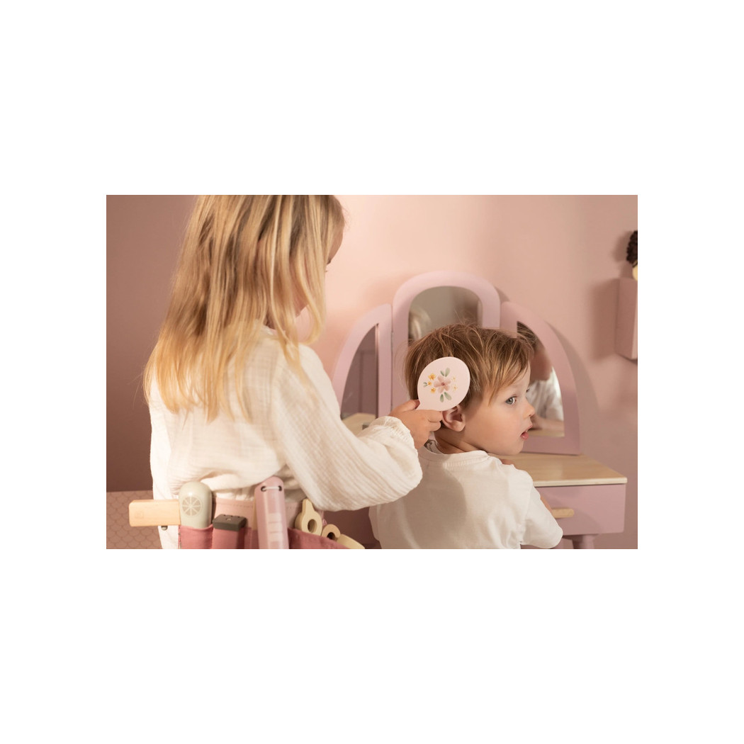 Dziecięcy Fryzjer - Pas Fryzjerski dla Dzieci z Drewnianymi Zabawkami - Little Dutch