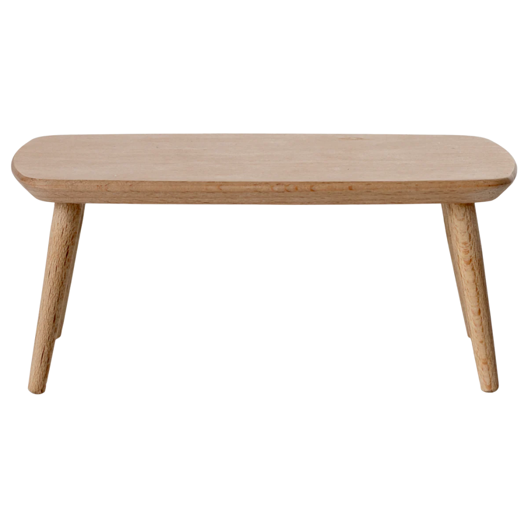 Prostokątny Stolik Kawowy dla Myszek na Czterech Nogach - Drewniany - Maileg