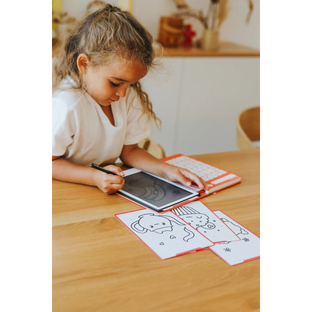 Kawaii - Tablet do Nauki Rysowania dla Dzieci - Mini Tablet Rysunkowy - KIDYWOLF