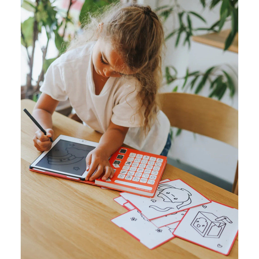Kawaii - Tablet do Nauki Rysowania dla Dzieci - Mini Tablet Rysunkowy - KIDYWOLF