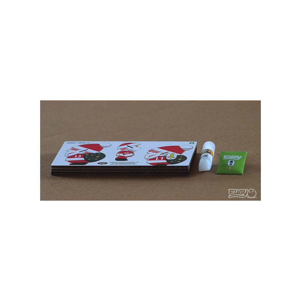 Święty Mikołaj - Gwiazdor - Bożonarodzeniowa Eko Układanka 3D - Eugy