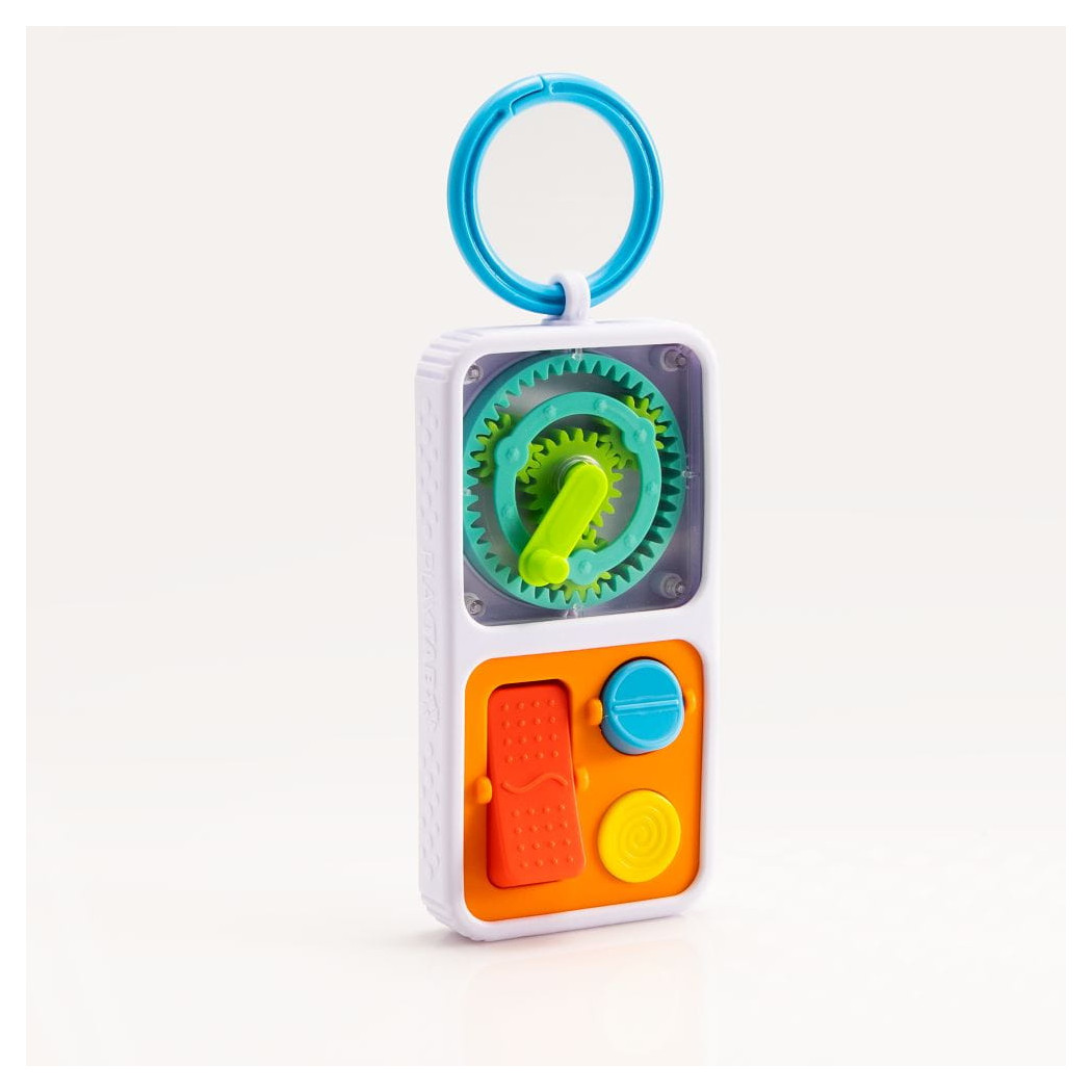 PlayTab Go - Zawieszka z Sensorycznymi Kwadratami - Fat Brain Toys