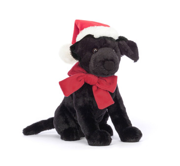 Pippa - Labradorka w Czapce Świętego Mikołaja -...