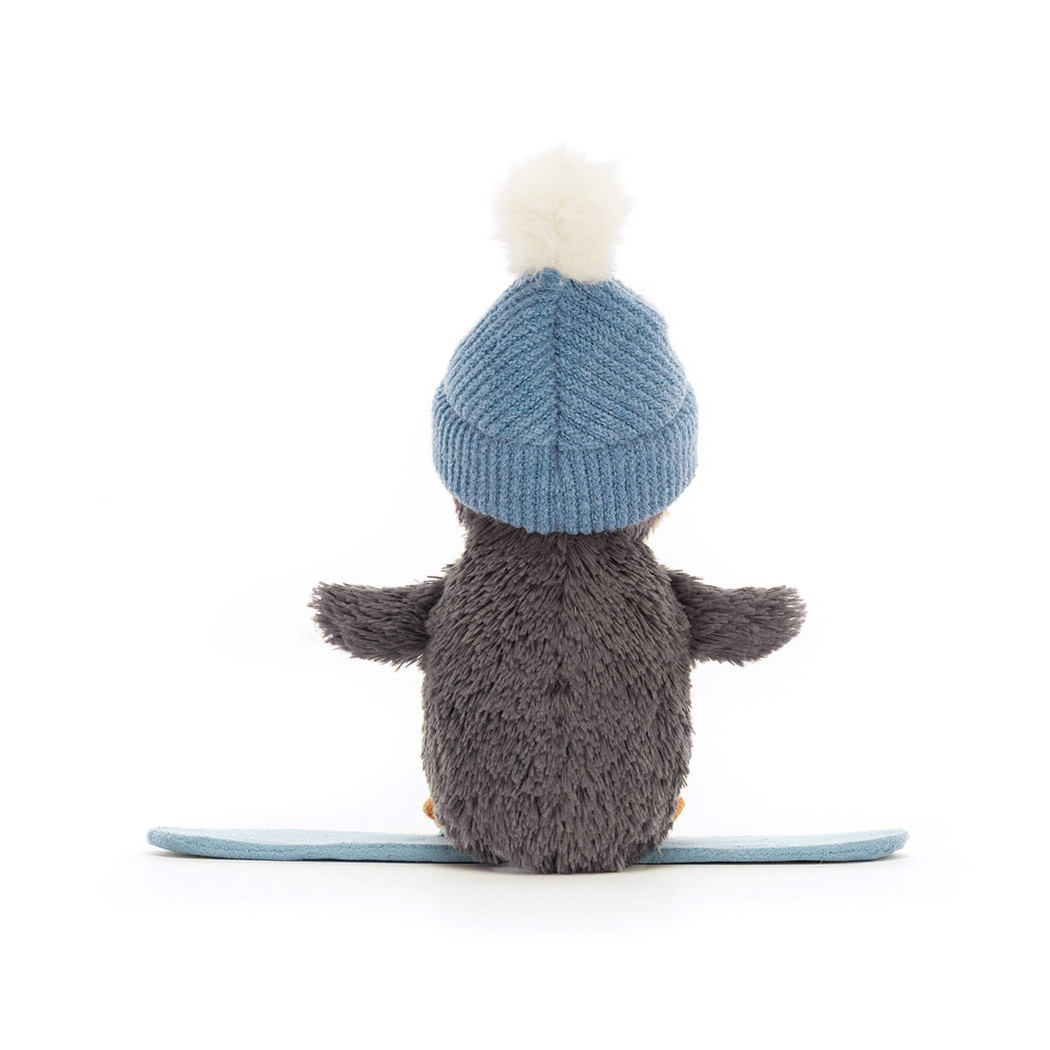 Pingwin Peanut na Snowboardzie - 12 cm - Maskotka Przytulanka - JellyCat