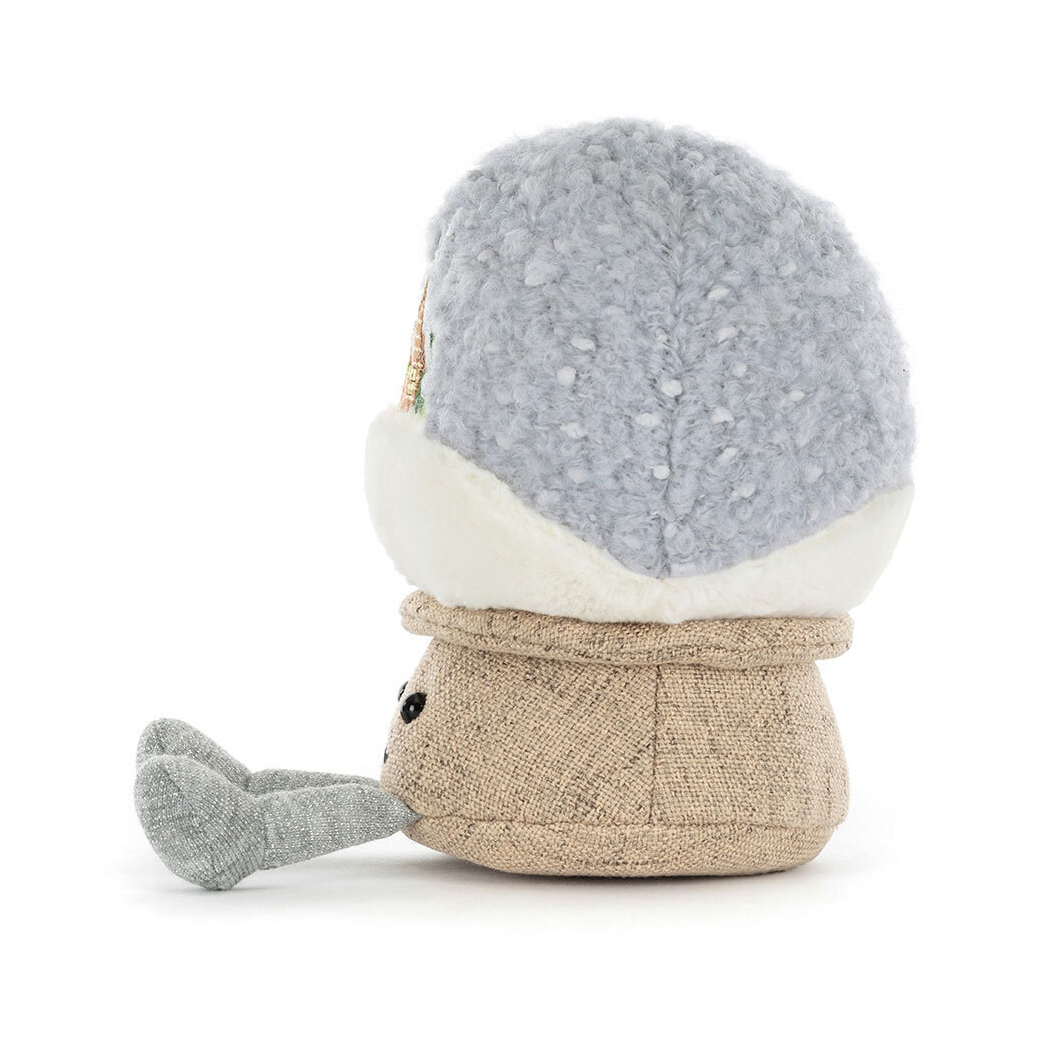 Szklana Kula Śnieżna - Kula z Padającym Śniegiem - 20 cm - Maskotka Przytulanka - Jellycat