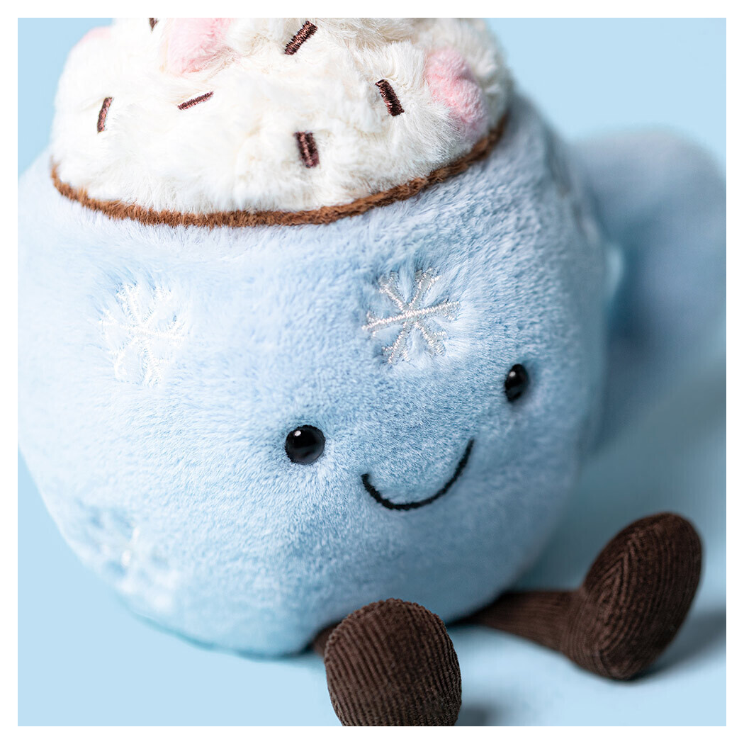 Kubek Gorącej Czekolady z Piankami 21 cm - Maskotka Przytulanka - JellyCat