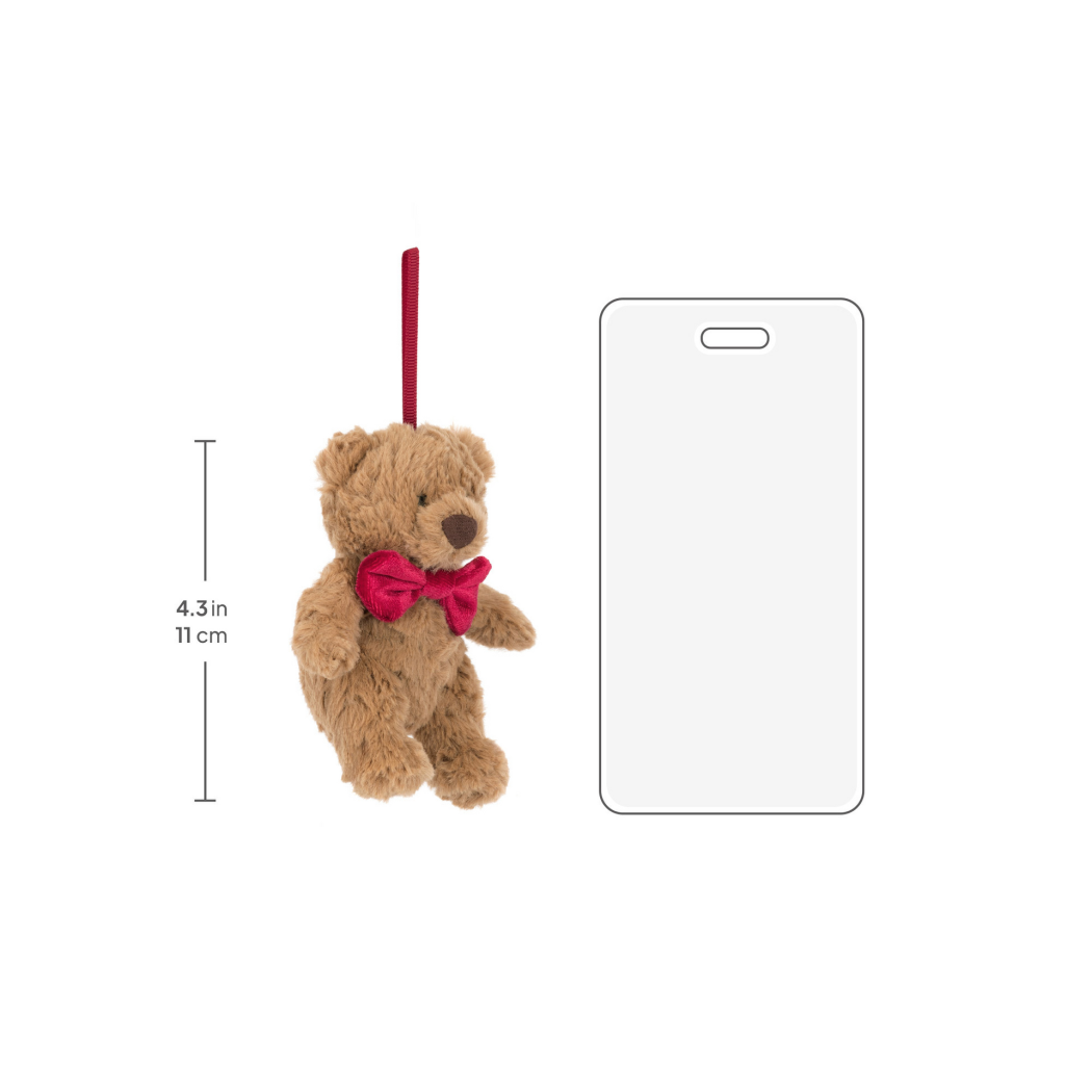 Zawieszka Miś Bartłomiej - Pluszowa Maskotka Bombka - JellyCat