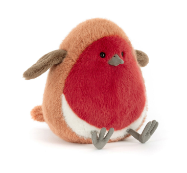 Rudzik Plum - 20 cm - Ptaszek - Maskotka Przytulanka - JellyCat
