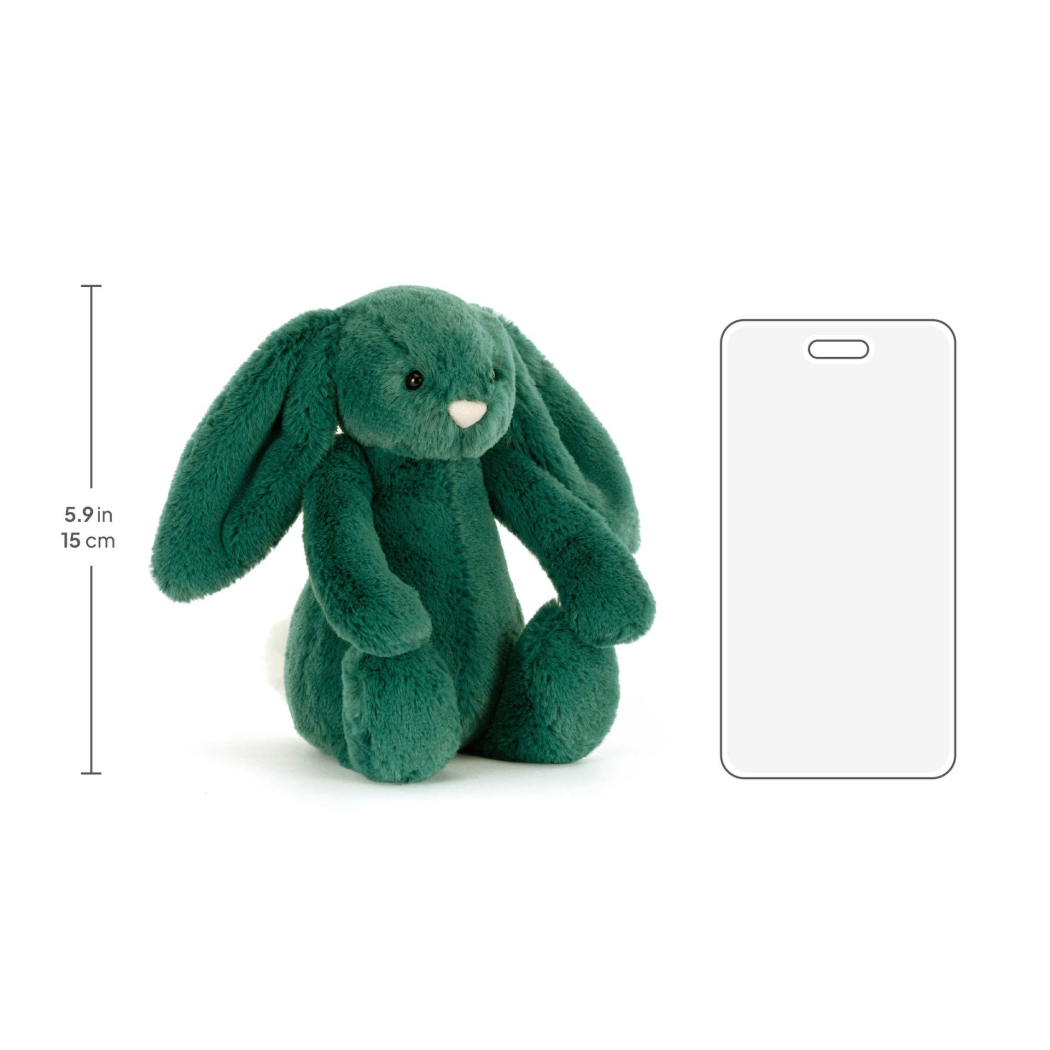 Zielony Królik 18 cm - Króliczek Maskotka Przytulanka - JellyCat