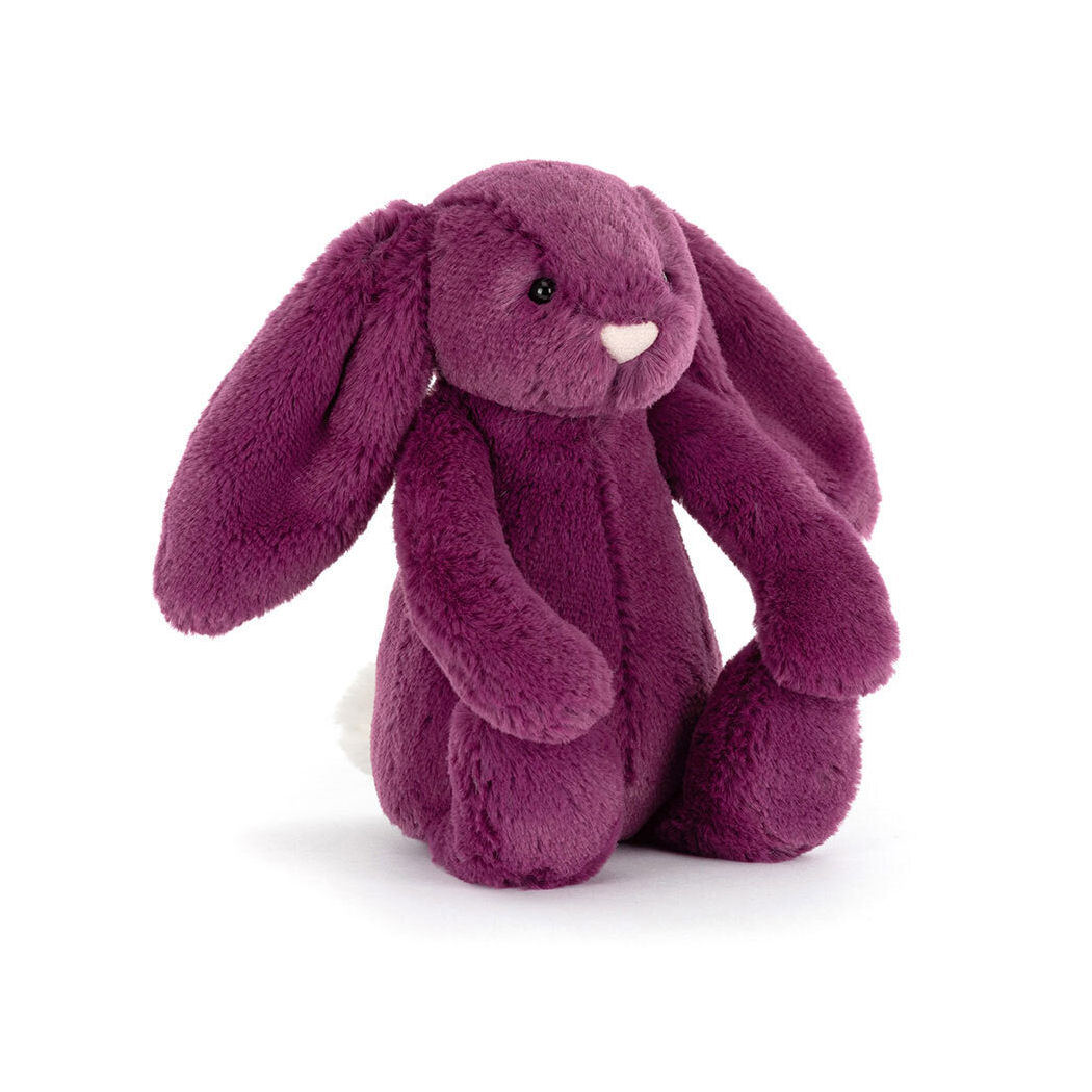 Liliowy Królik 18 cm - Purpurowy Króliczek Maskotka Przytulanka - JellyCat